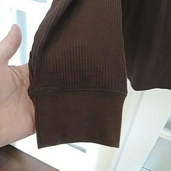 Camo & Brown Men's Thermal/Ribbed Shirt NWT - Picture 7 of 7